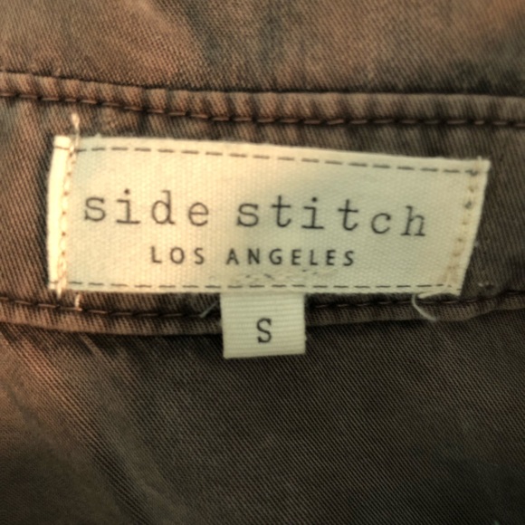 Tan Brown Shirt Dress Size Small - Picture 2 of 6